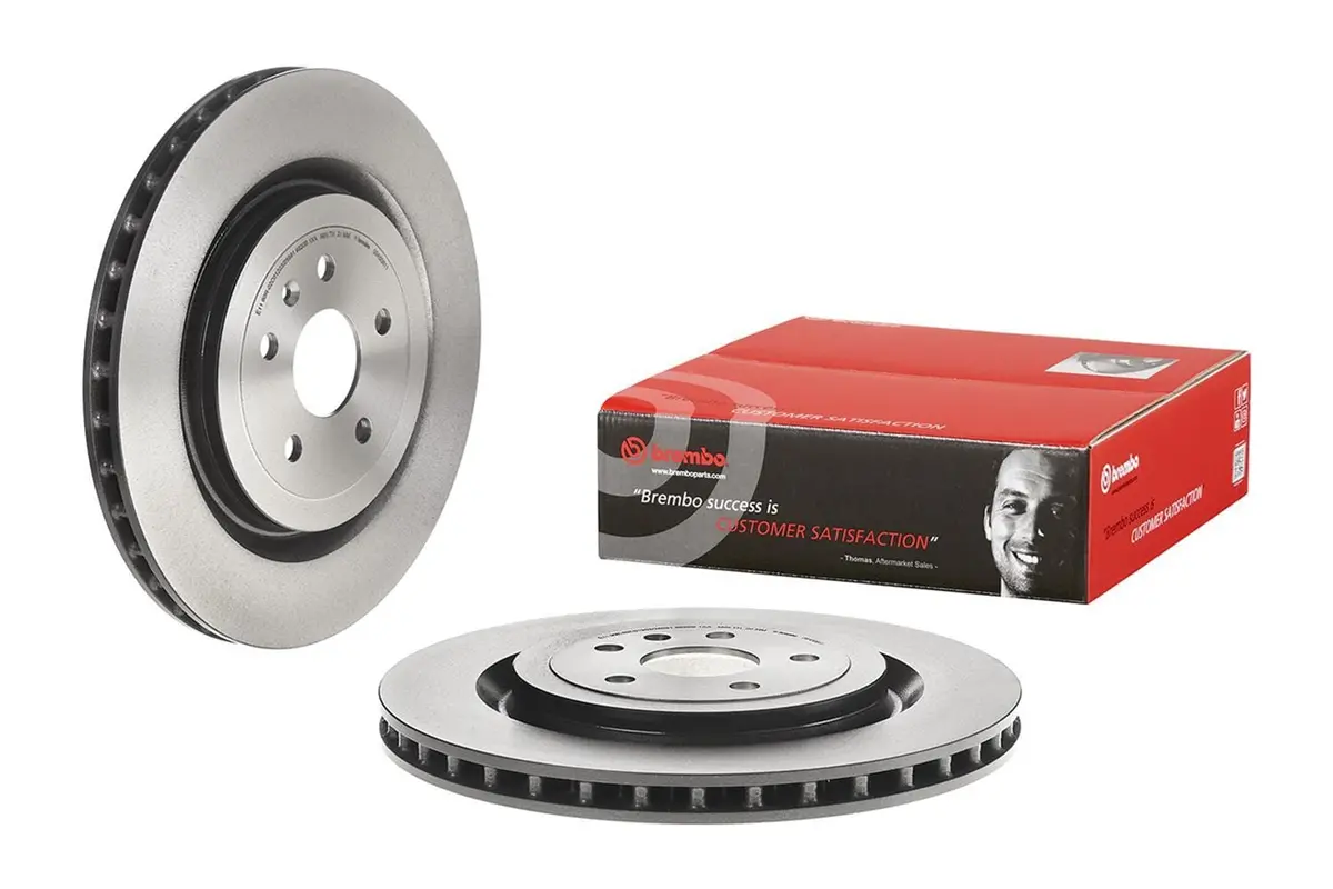 Brembo 09.D450.11 Uv-Coated Premium Brake Rotors 1