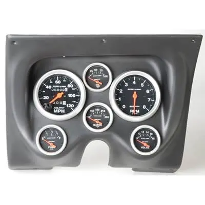 Classic Thunder Road Custom Instrument Panel – Pre-Wired With Autometer Gauges, 101671411 1