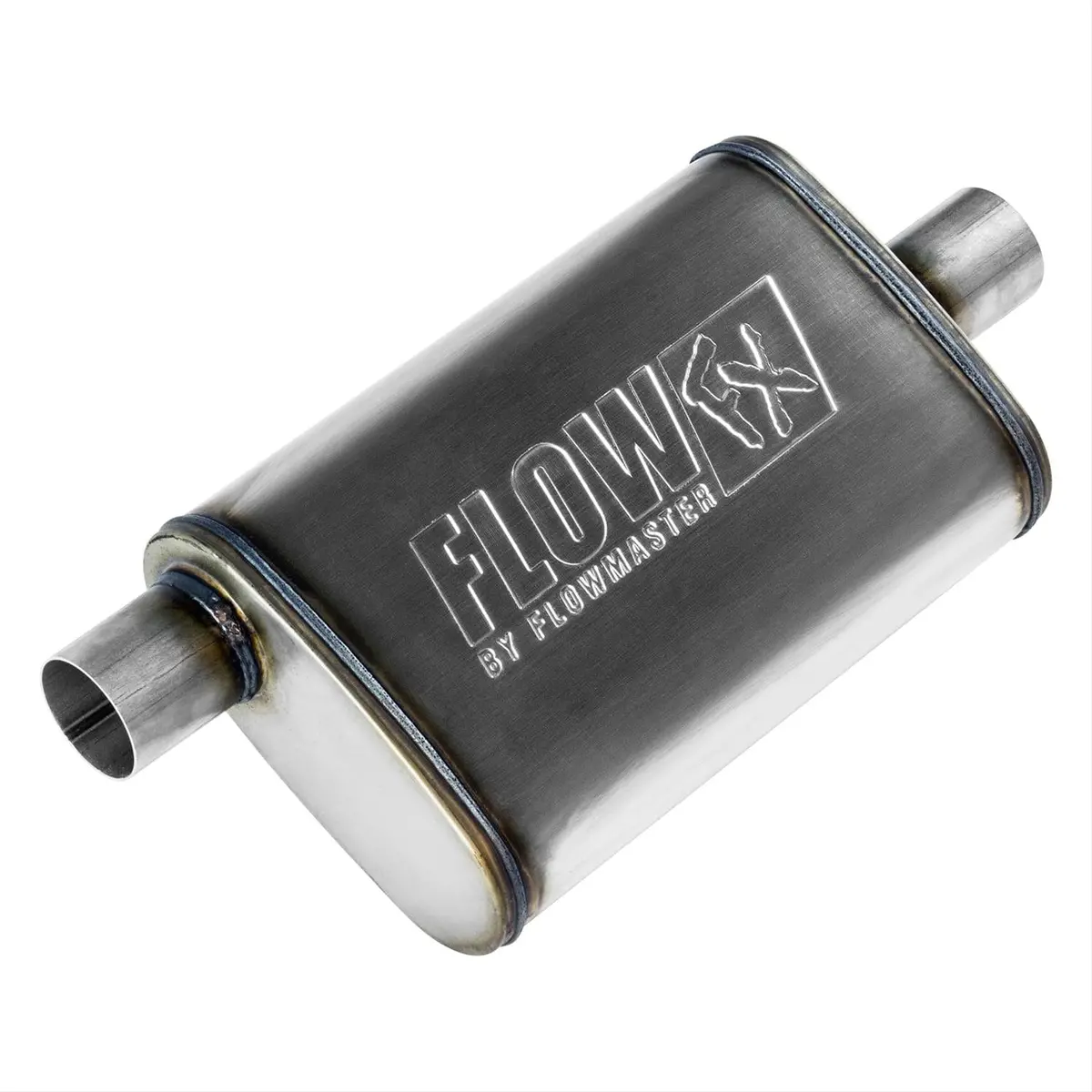 Flowmaster 71225 Flowfx Muffler – Aggressive Tone Dual-Exit Exhaust Silencer 1
