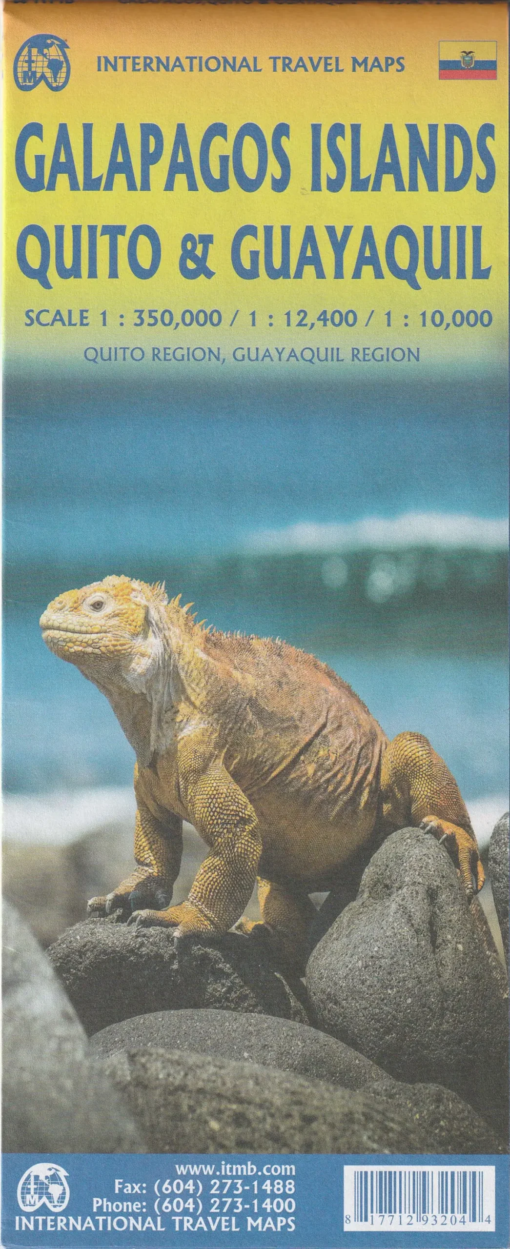 Galapagos Islands - Quito And Guayaquil Map [Map] Itmb Publishing Ltd 1