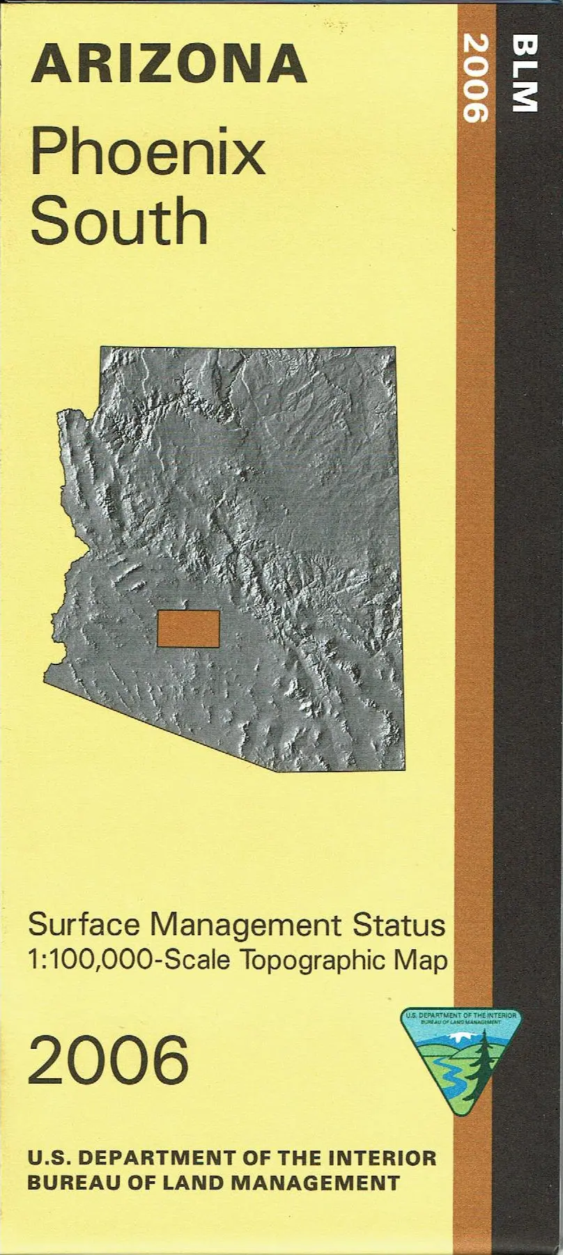 Phoenix South, Arizona Surface Management Status [Unknown Binding] Bureau Of Land Management 1