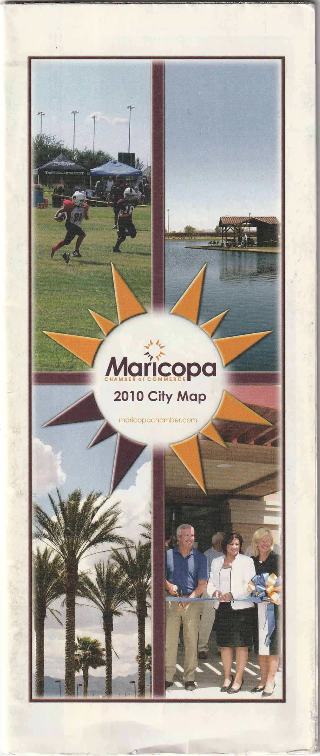 Maricopa Chamber Of Commerce 2010 City Map [Map] Maricopa Chamber Of Commerce And Phoenix Mapping Service 1