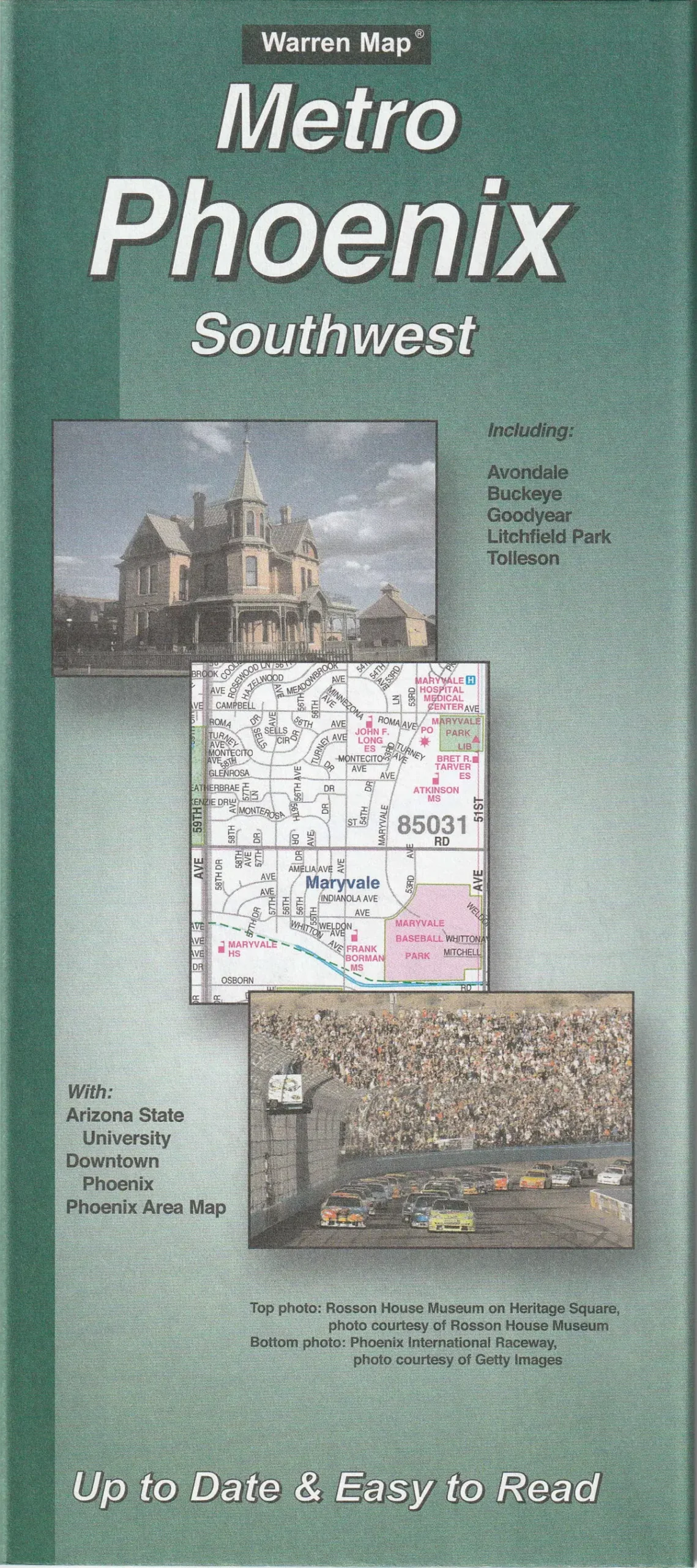 Phoenix Sw, Az Seeger Maps 1