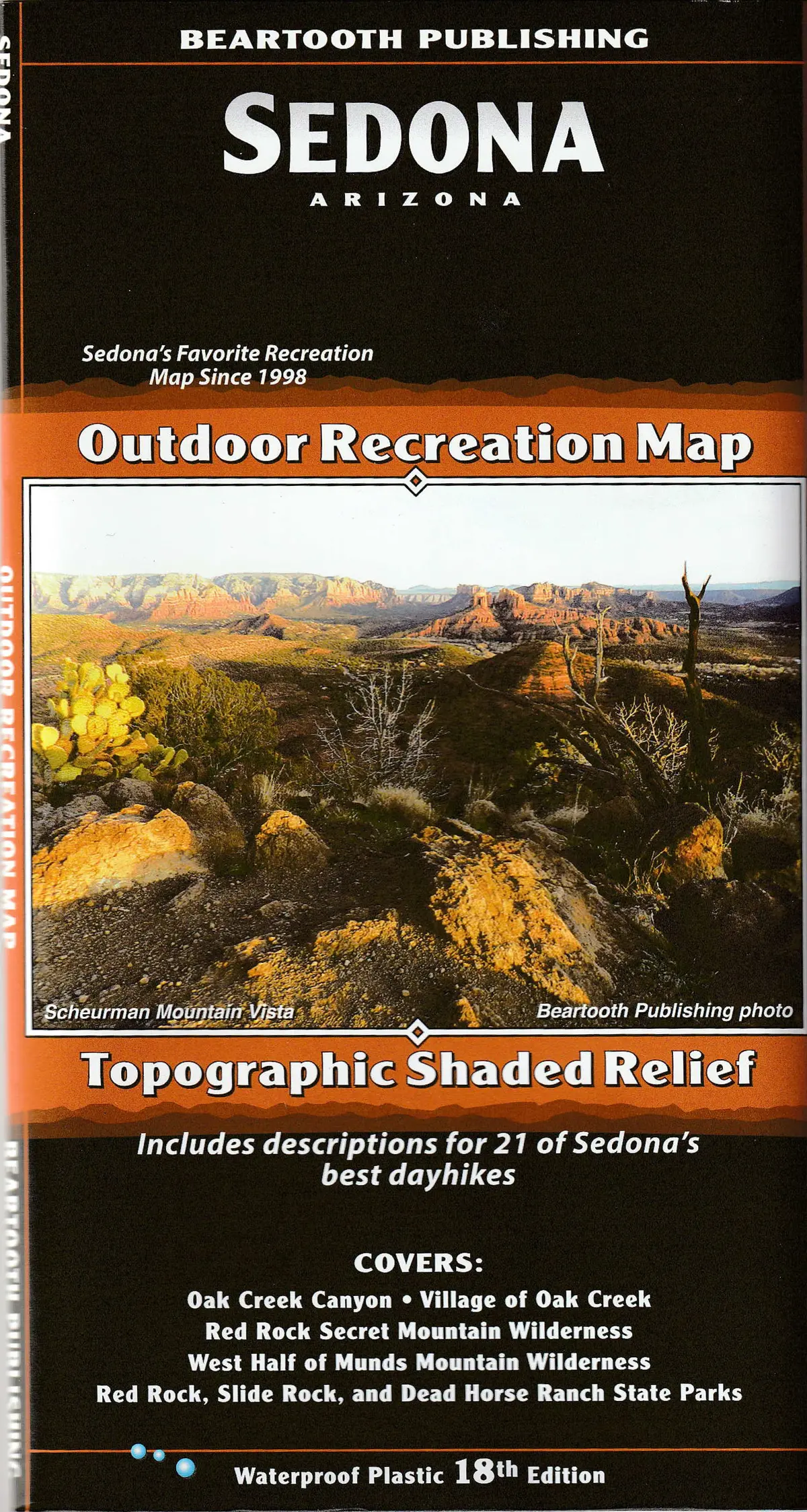 Sedona, Arizona Includes Descriptions For 21 Of Sedona's Best Dayhikes 1
