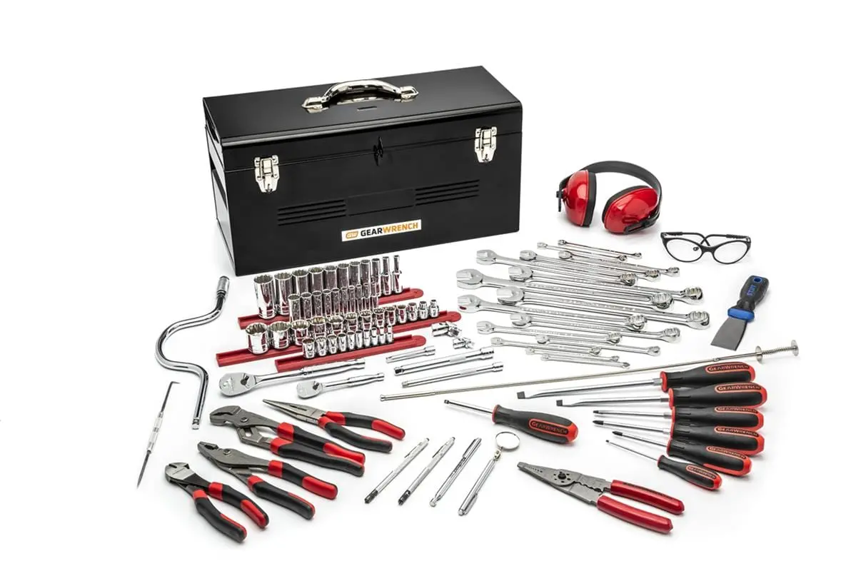 Gearwrench 83080 Professional Hand Tool Set – 112-Piece Metric/Sae Combo 1