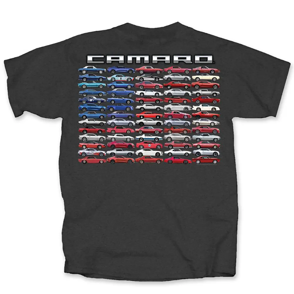 Camaro Flag T-Shirt : Dark Gray 1