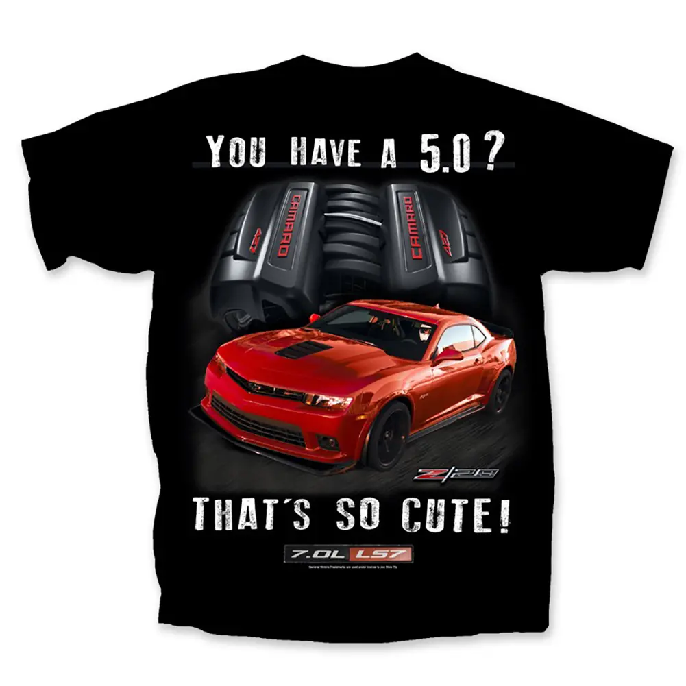 Camaro Z/28 Ls7 T-Shirt : Black 1