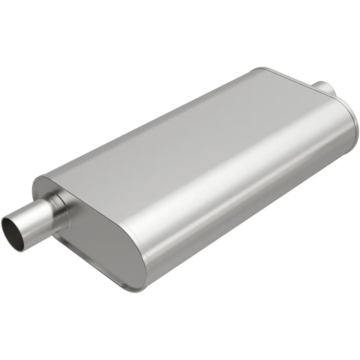 Magnaflow 201-0185 Universal Muffler – Straight-Through Performance Exhaust Silencer 1