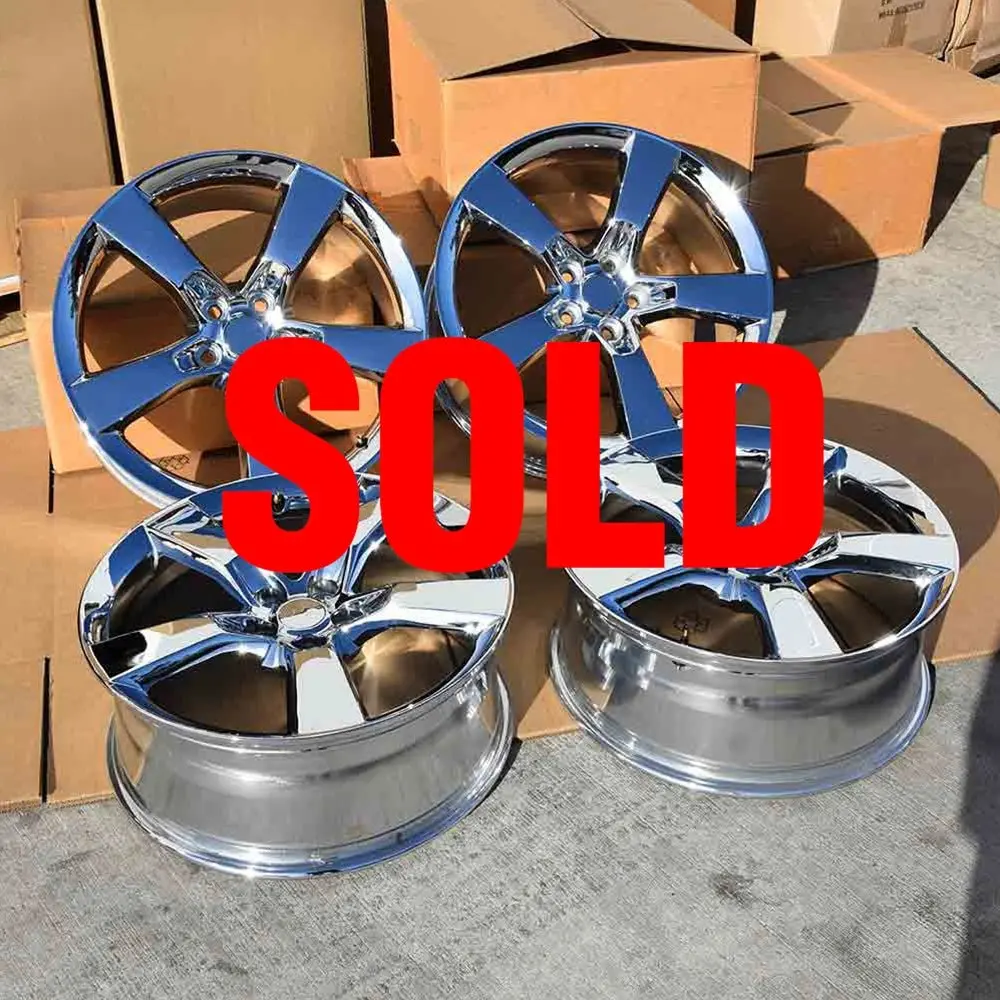 Camaro Chrome Reproduction Wheels-Used 1