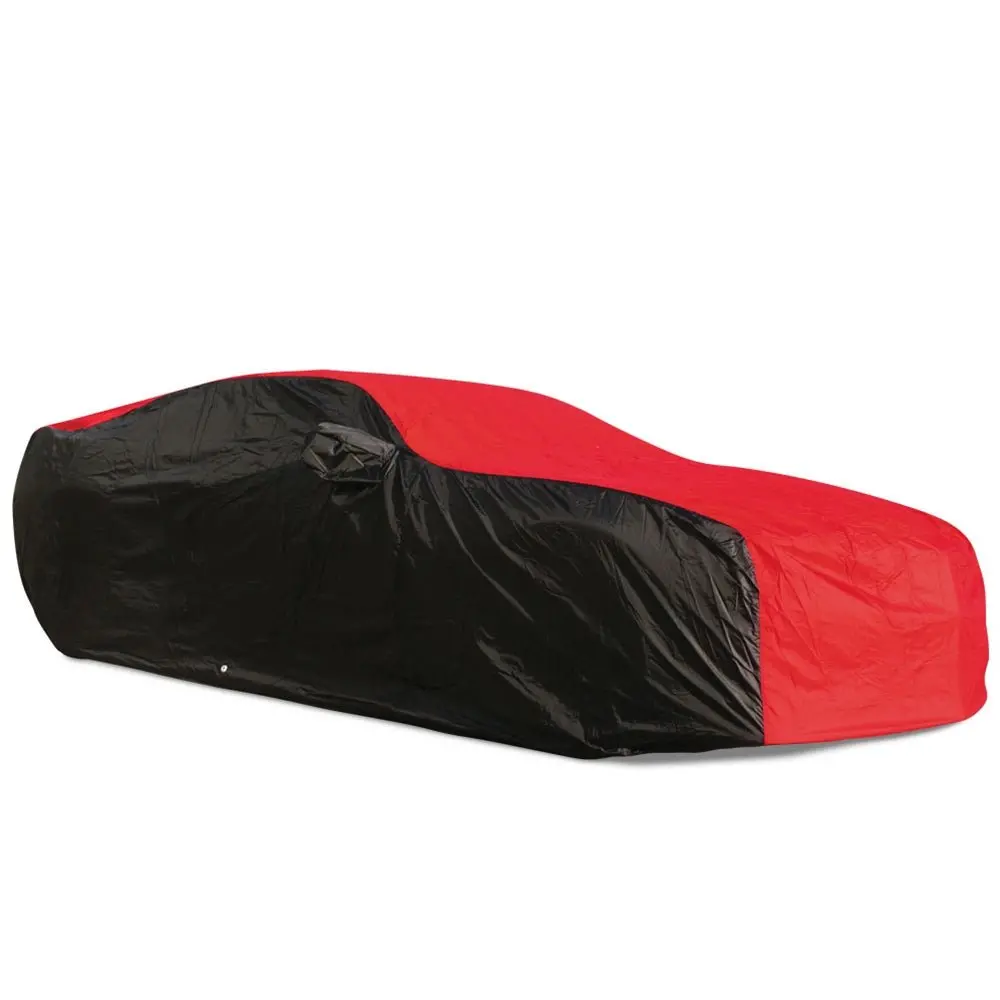 Camaro Ultraguard Car Cover - Indoor-Outdoor Protection : Red-Black 1