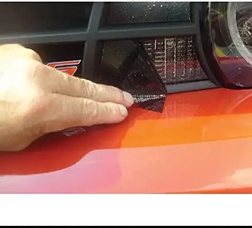 Fog Lens Blackout Kit - Static Cling Compatible For Camaro 2010-2013 1