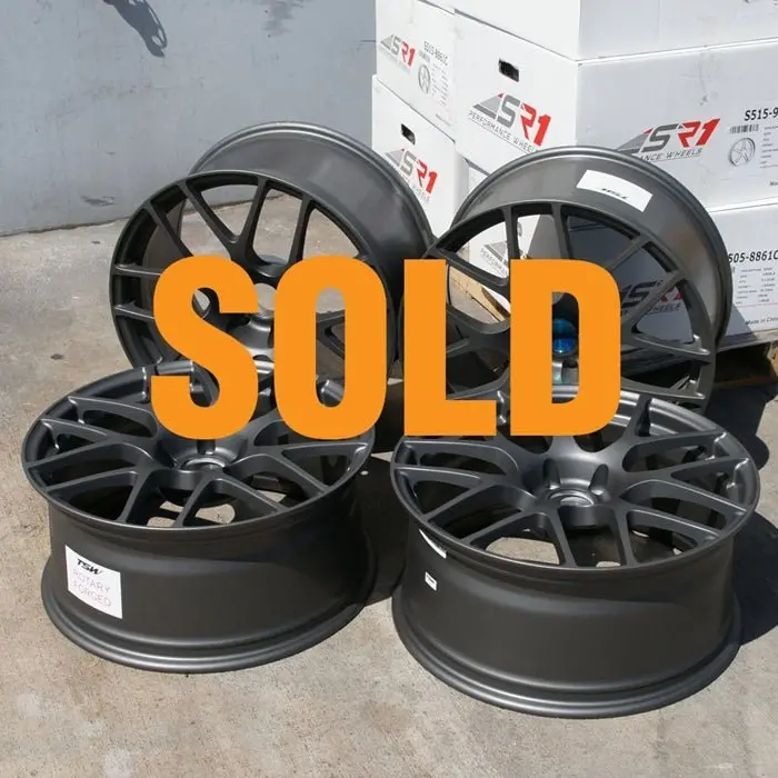 2010-2014 Camaro "Nurburgring" Wheels (Set) : Matte Gunmetal 20X9-20X10.5 - Used 1