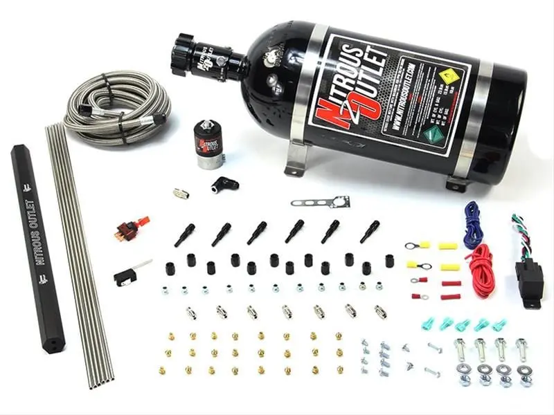 Nitrous Outlet Nitrous System Upgrade Kit – Complete Conversion Package, 00-10422-L 1