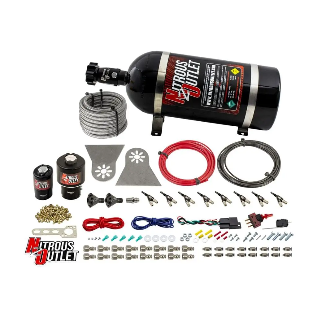 Nitrous Outlet 00-10481-T-10 Nitrous Oxide System Kit 1