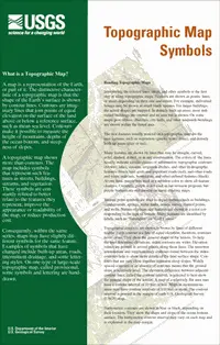 Topographic Map Symbols [Paper/Non-Laminated] [Pamphlet] United States Geological Survey 1