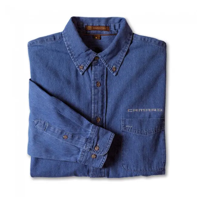 Camaro Signature Denim Shirt : Denim Blue 1