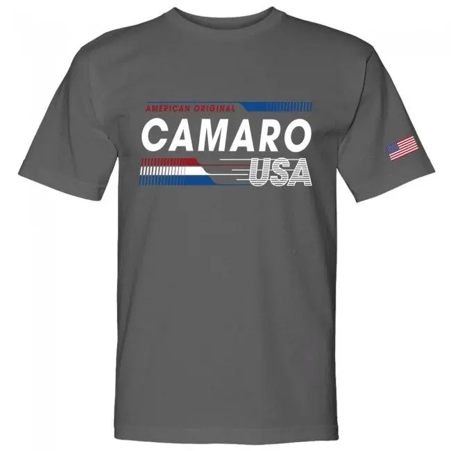 Camaro Usa Made American Original Tee : Gray 1