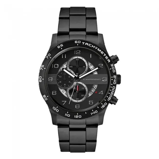 Camaro Signature Chronograph Watch : Matte Black 1