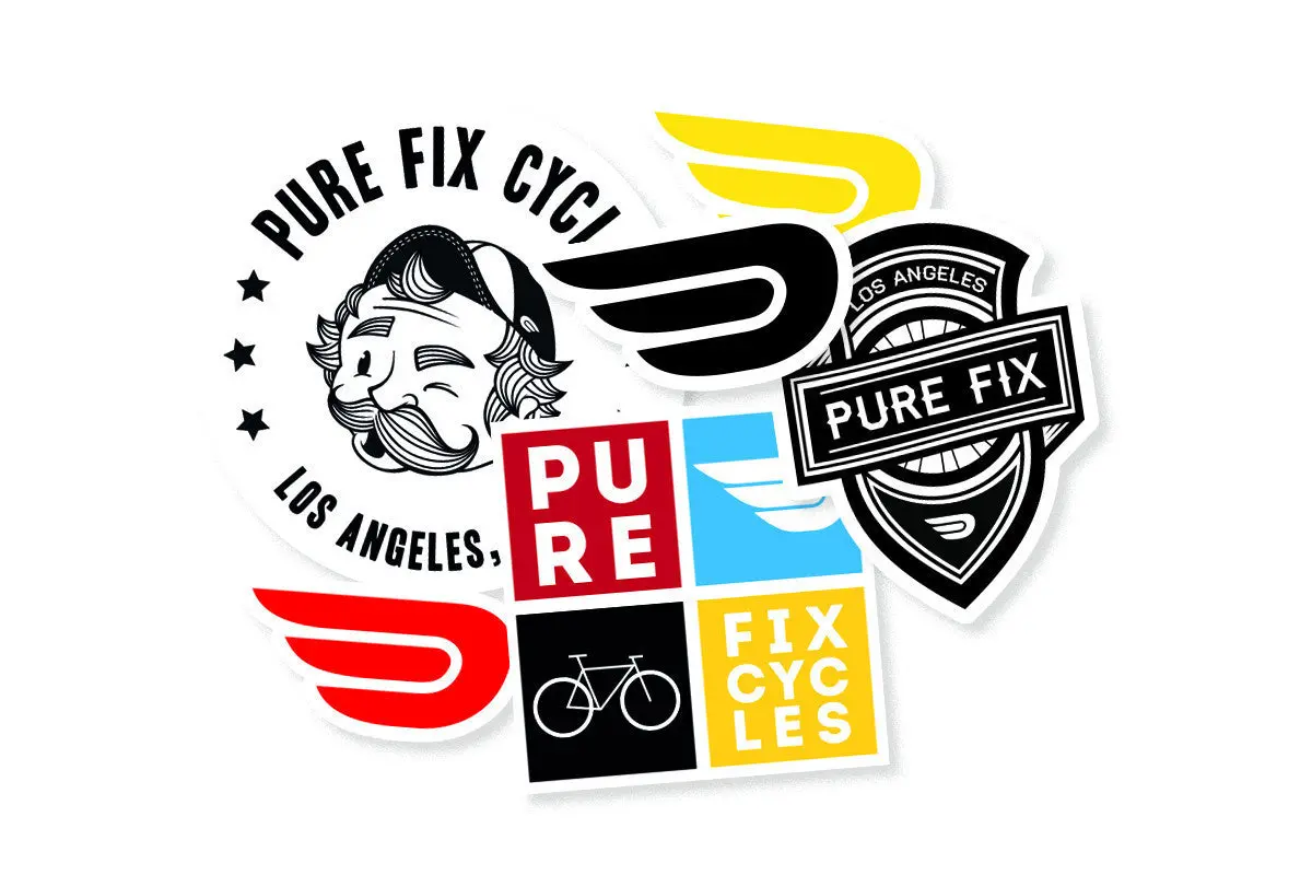 Pure Fix Sticker Pack 1