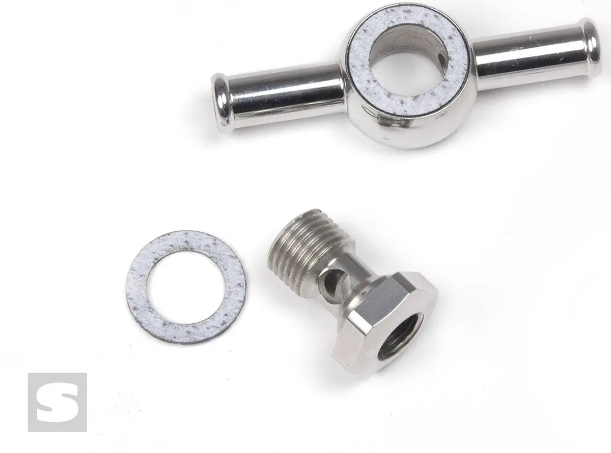 Stromberg Double-Ended Banjo Fitting – Metric Thread, Strom9083K-G 1