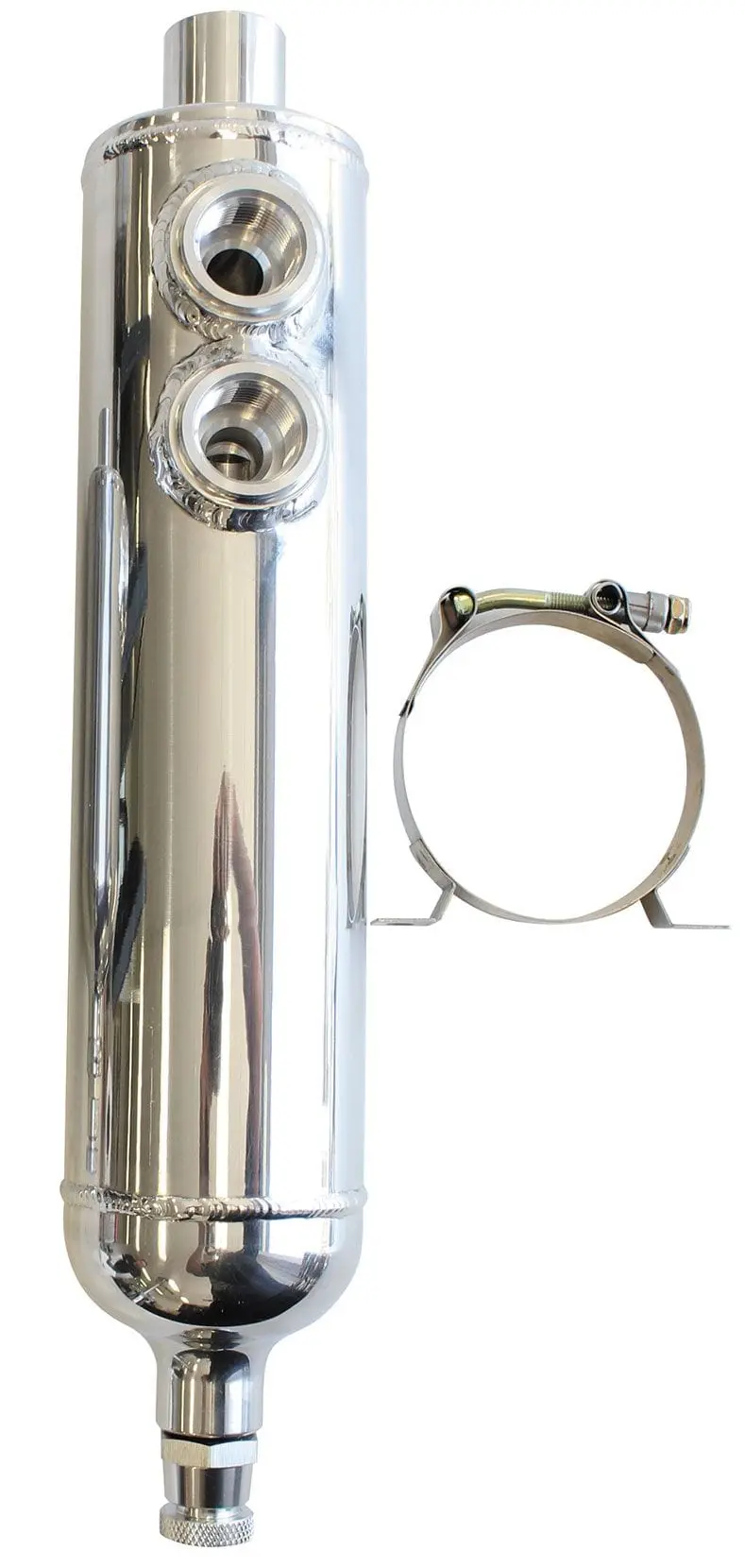 Universal Breather Tank Af77-1017 – Aluminum, Baffled, Mounting Hardware Included 1