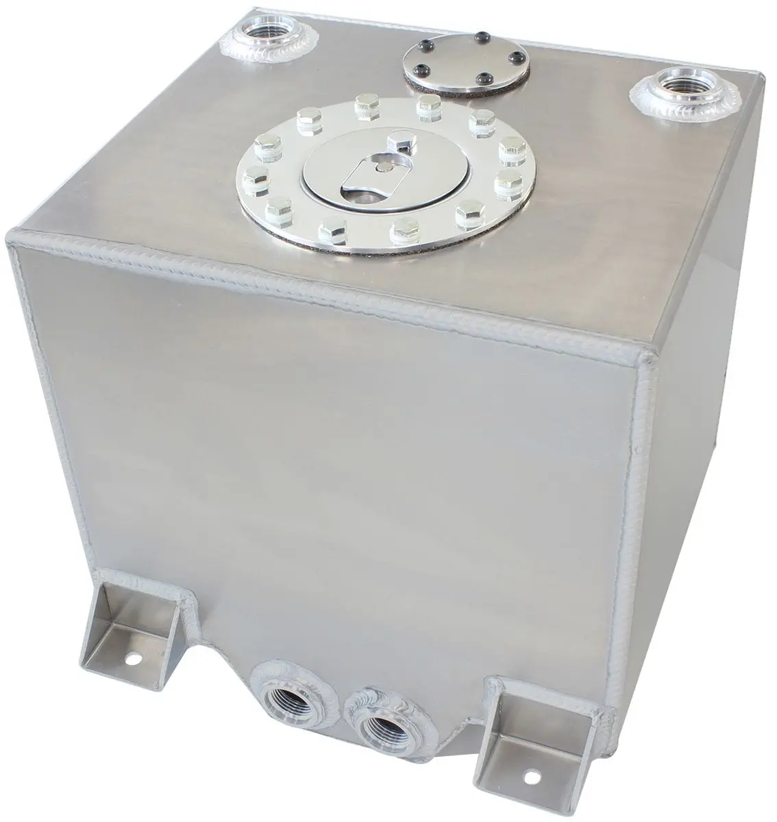 Af85-2050A Aluminum 5-Gallon (19L) Fuel Cell — Sump-Equipped Racing Tank 1