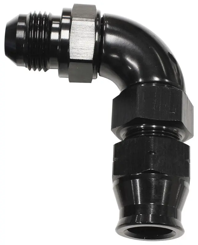 90-Degree 5/16" Tube To -6An Male Adapter – Black Anodized (Af137-05Blk) 1