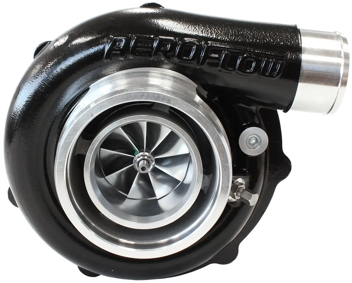 Boosted B5855 .83 A/R Turbocharger – 770Hp Rated, High-Temp Black Finish (Af8005-3048Blk) 1