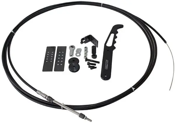 Af80-1000Blk Parachute Release Cable Kit – Black Anodized Emergency Deployment System 1