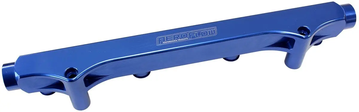 Billet Aluminum Efi Fuel Rail For Vw/Audi 1.8L 20V Engines - Blue Finish (Af64-2133) 1