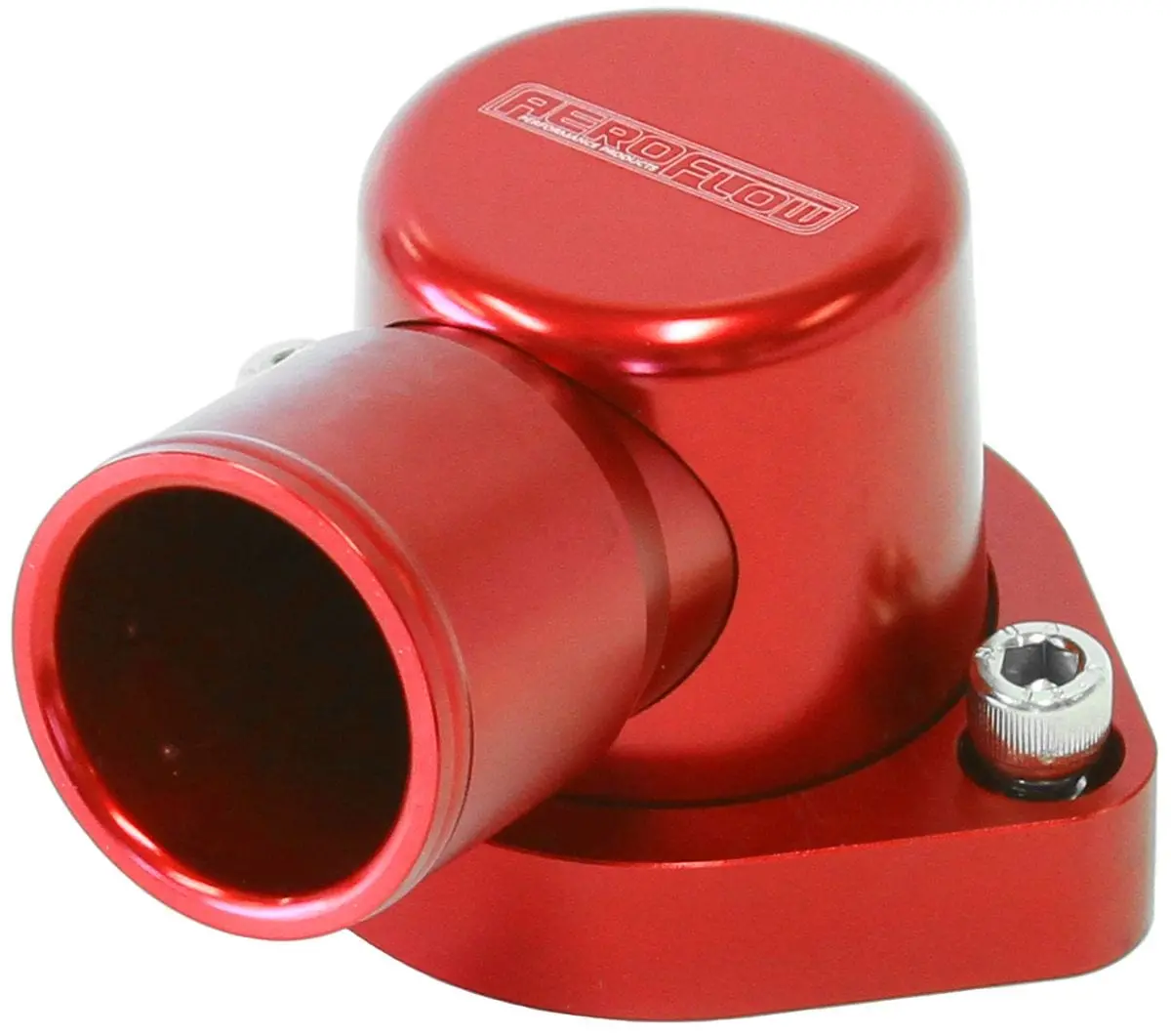 Red Billet 90° Thermostat Housing – Af64-2039R 1