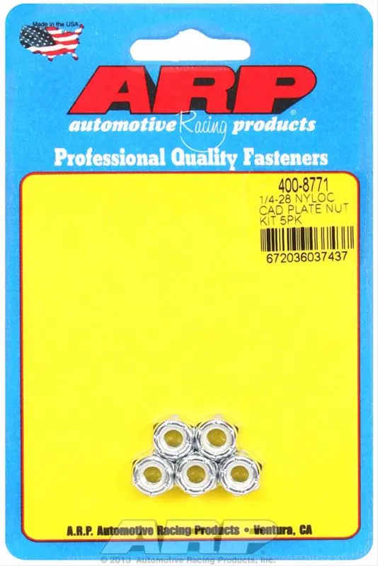Arp Nyloc Hex Nuts – High-Strength Fasteners (400-8771) 1