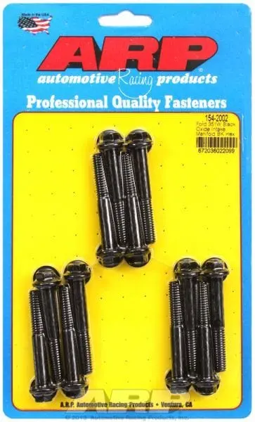 Ar154-2002 Hex Head Intake Manifold Bolt Kit – Black Oxide Coated Fasteners 1