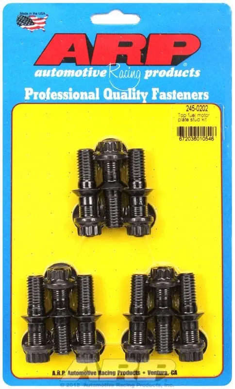Ar245-0202 12-Point Black Oxide Bellhousing Stud Kit 1