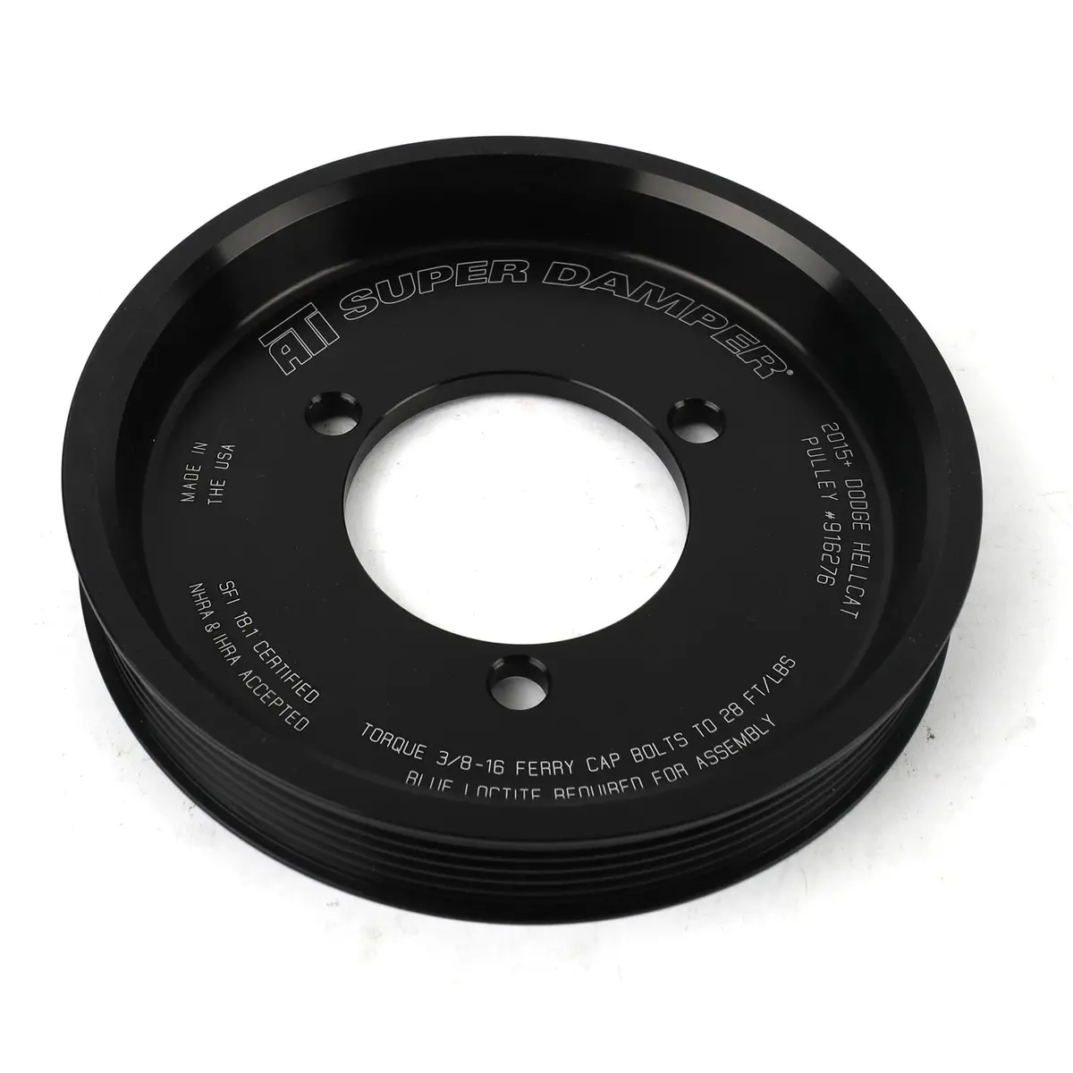 Ati Performance Ati916276 Lightweight Crankshaft Pulley – Harmonic Balancer Upgrade 1