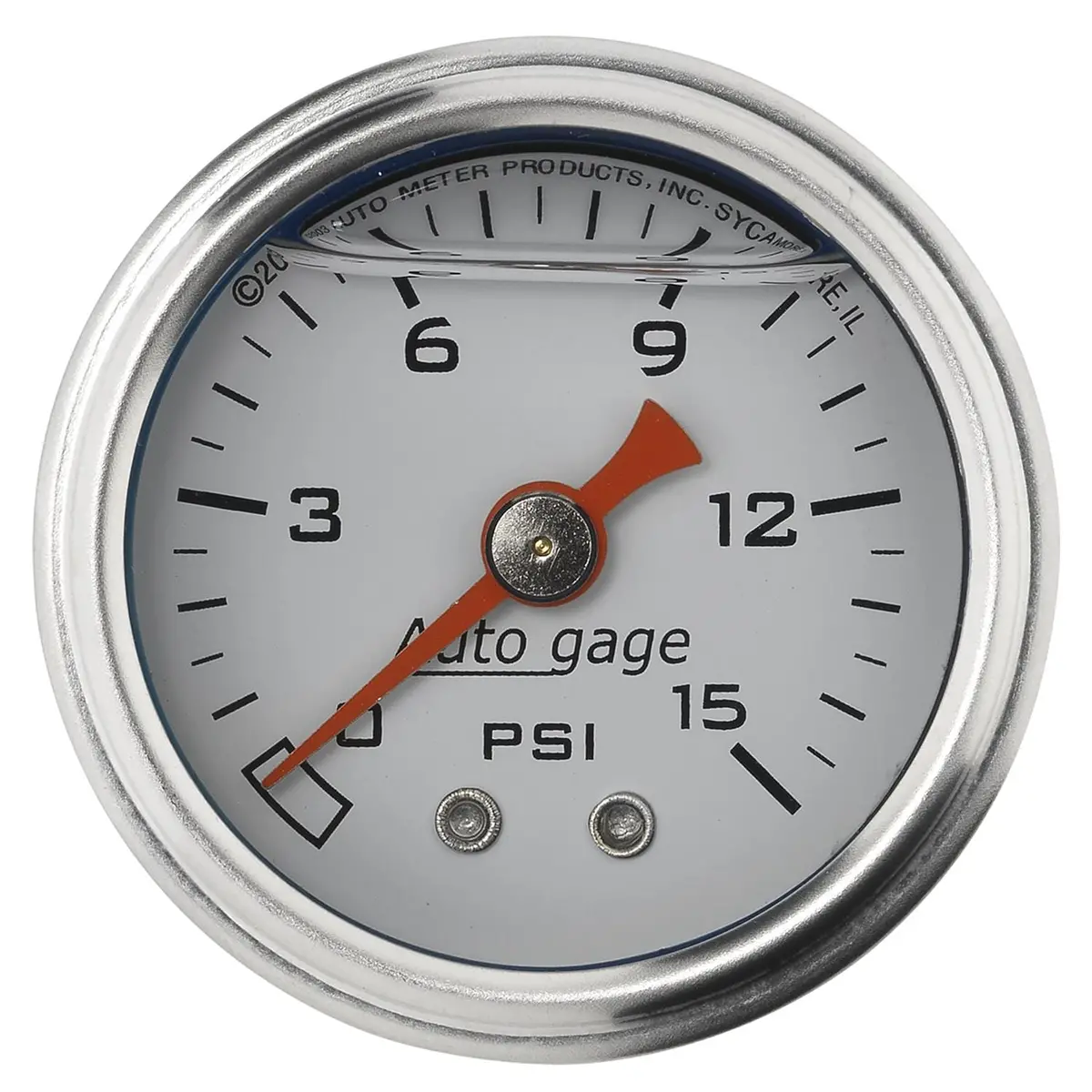 Autogage By Autometer 2-1/16" Analog Mechanical Oil Pressure Gauge - Model 2175 1