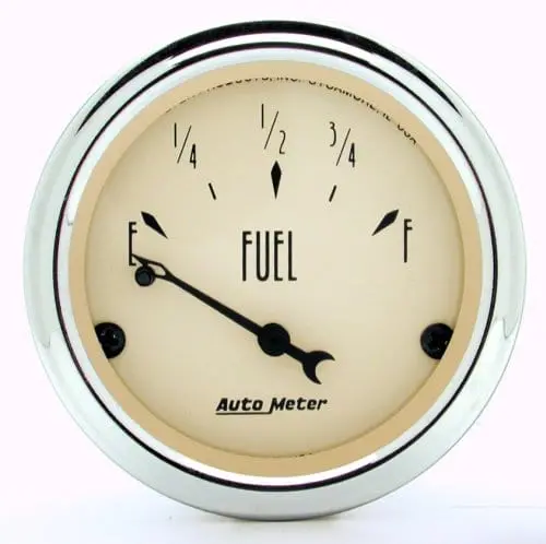 Autometer Antique Beige Fuel Level Gauge Au1815 – Classic Styling, 0–30 Ω Input 1