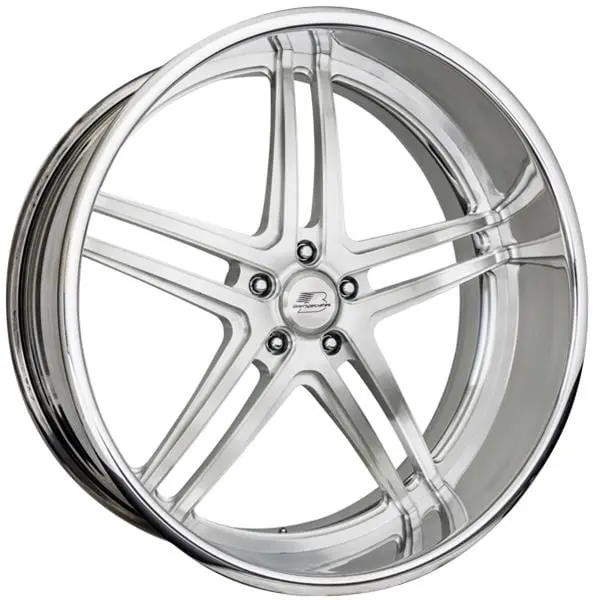 Billet Specialties Dt98264 Blvd Series 98Mm Bolt Pattern Polished Aluminum Wheel 1