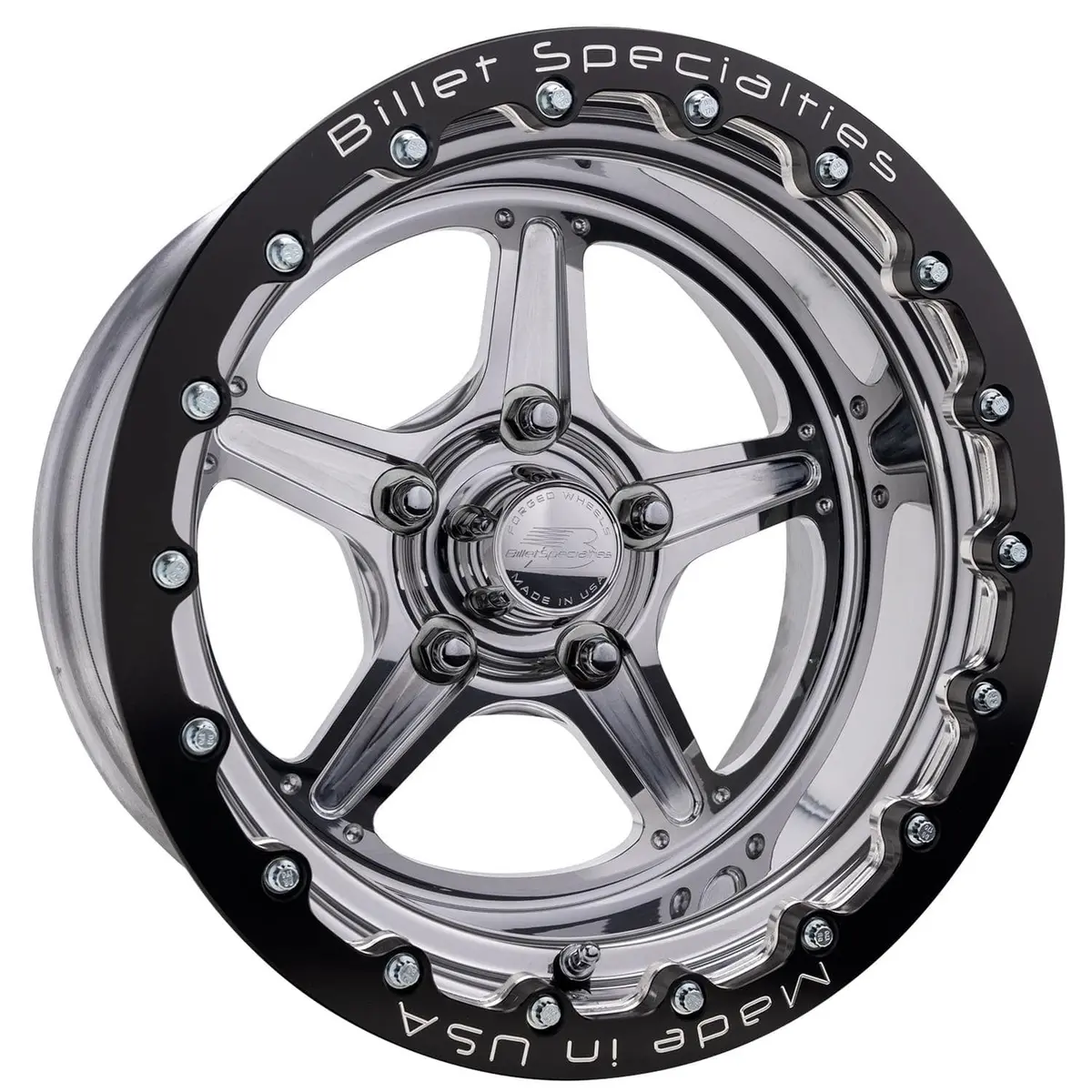 Billet Specialties Rsb23512L7340 Street Lite Polished Single Beadlock Wheel 1