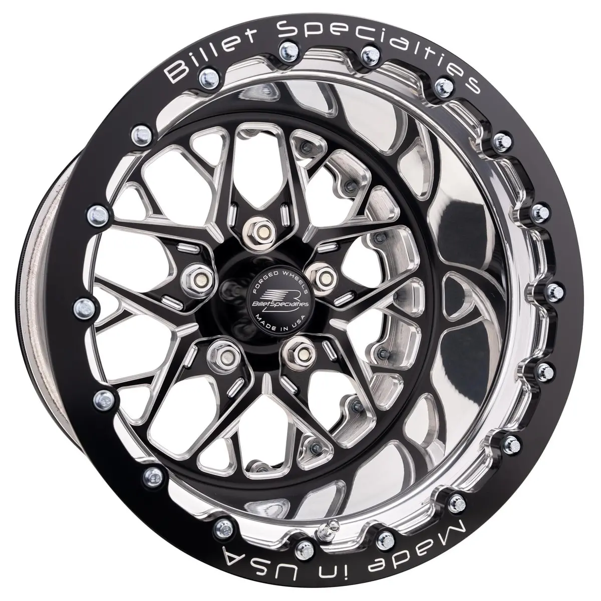 Billet Specialties Brdb Series Forged Aluminum Wheel – 15" X 7.5", 6X139.7Mm, 4.5" Backspace 1