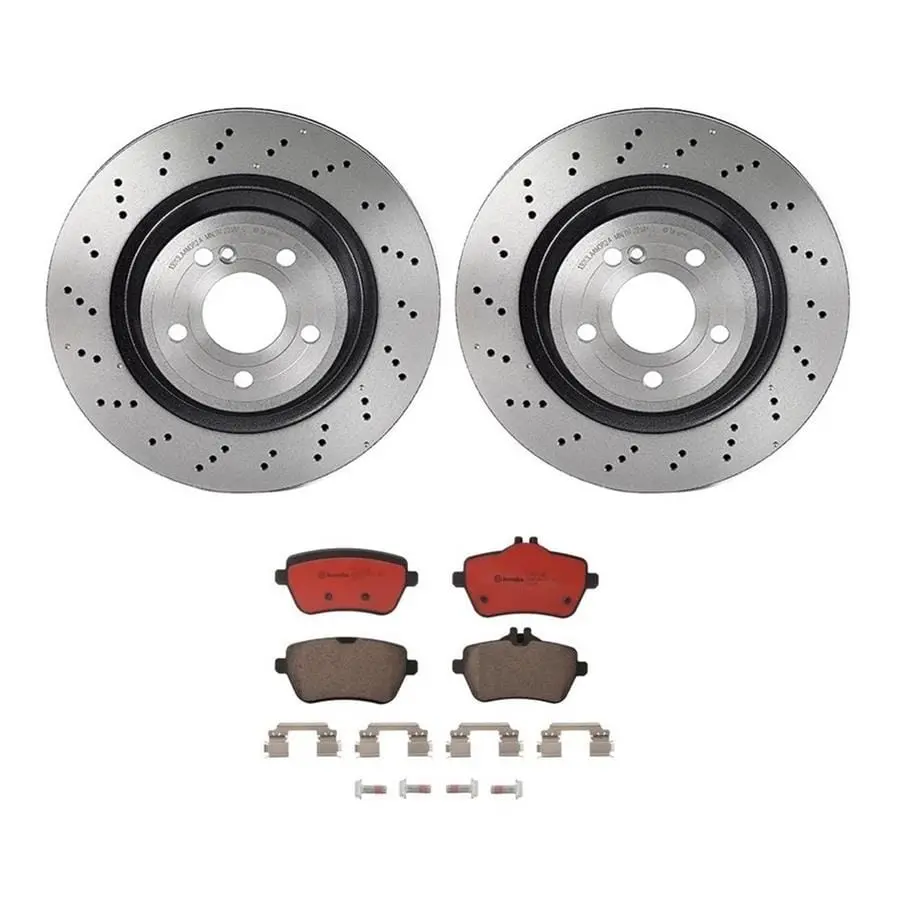 Brembo Kt00B97 Front Brake Pad And Rotor Kit 1