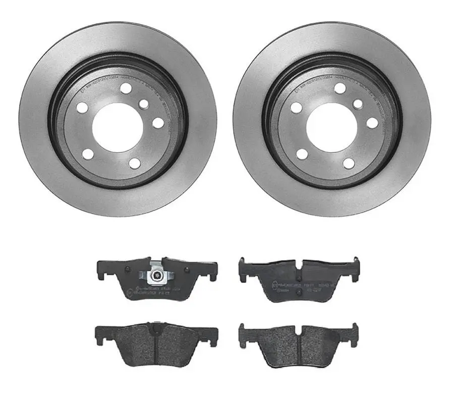 Brembo Kt04172 Front Brake Pad & Rotor Kit – Street & Track Compound 1