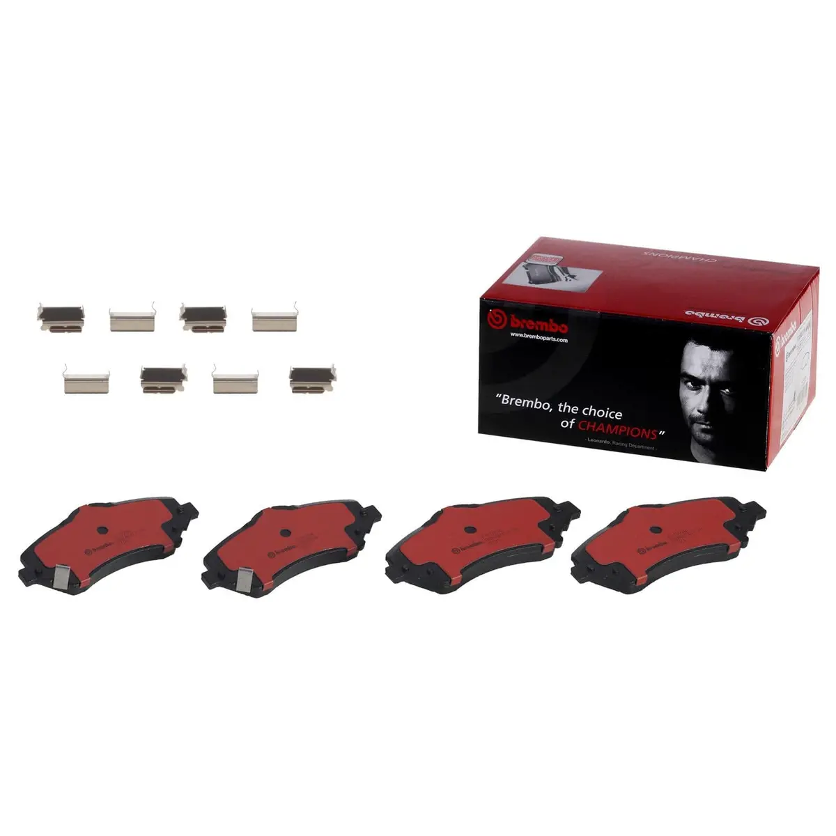 Brembo Nao Ceramic Brake Pads – Low-Dust, High-Friction Street Performance 1