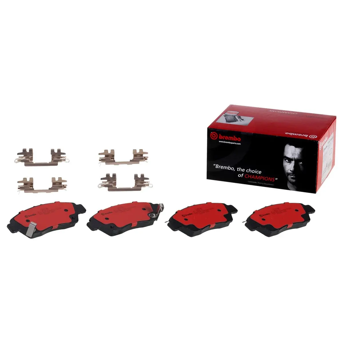 Brembo P28023N Nao Ceramic Brake Pads – Low-Dust Performance Friction 1