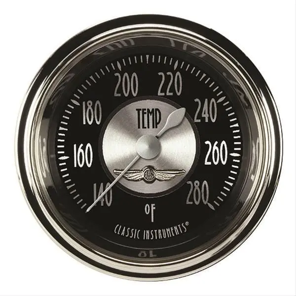 Classic Instruments All-American Tradition Gauge Set – Speedometer & Tachometer (At126Shc-02) 1