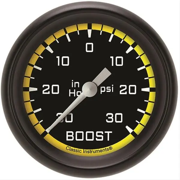 Classic Instruments Ax341Ybpf Auto Cross Yellow Gauge — Bold, High-Visibility Instrumentation 1
