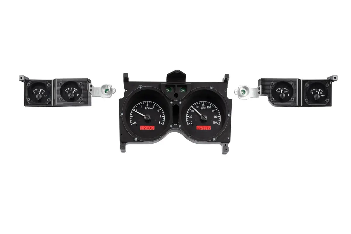 Dakota Digital Vhx-73C-Cvl-K-R Analog Gauge System – Direct-Fit For Classic Vehicles 1