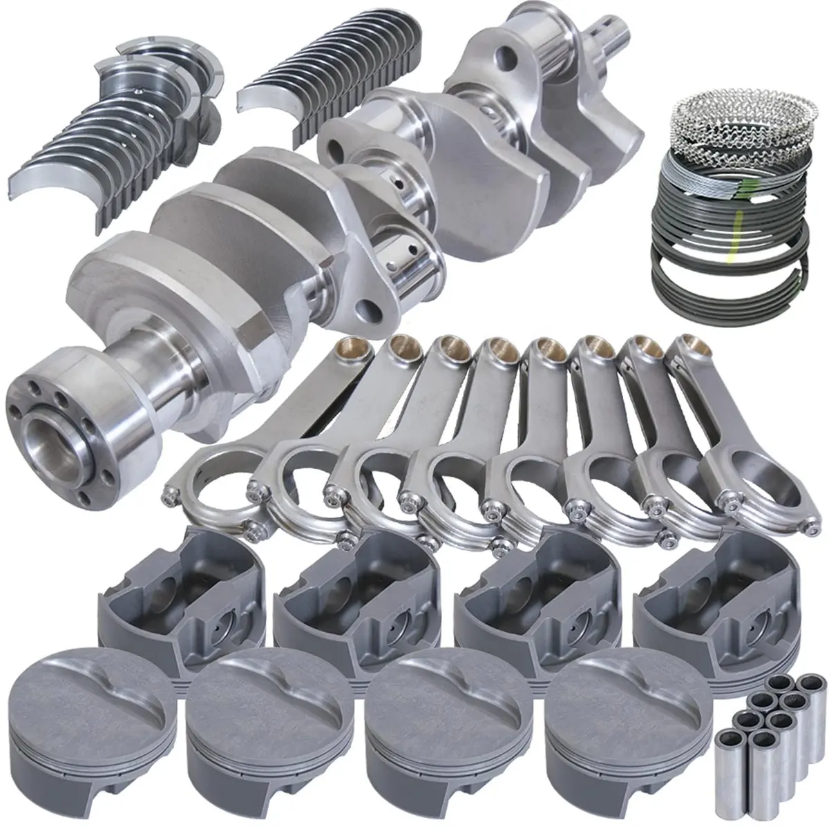 Eagle Competition Rotating Assembly: Balanced Crankshaft, Rods, And Pistons - 12111060 1