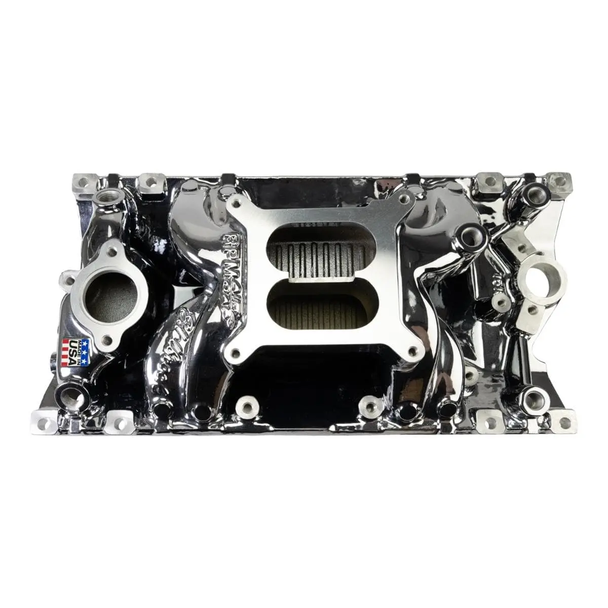 Edelbrock 7516-Cp Performer Rpm Air-Gap Intake Manifold 1