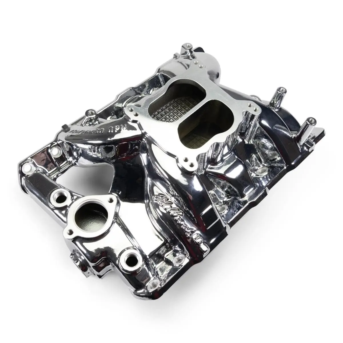 Edelbrock 7156-Cp Performer Rpm Aluminum Intake Manifold 1